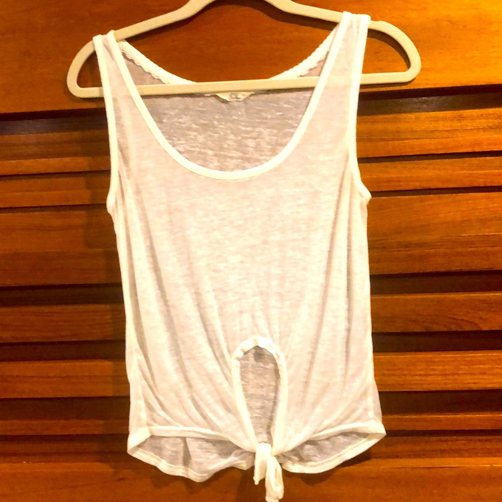 Jersey knit tank top